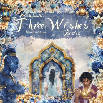 BELLA LUNA BELLA LUNA THREE WISHES BASICS 8x8 COLLECTION PACK