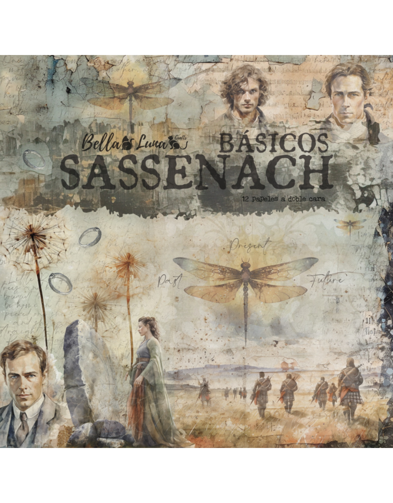 BELLA LUNA BELLA LUNA SASSENACH BASICS 8x8 COLLECTION PACK