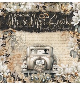 BELLA LUNA BELLA LUNA MR & MRS SMITH FRAMES AND COMPLIMENTS 12x12 COLLECTION PACK