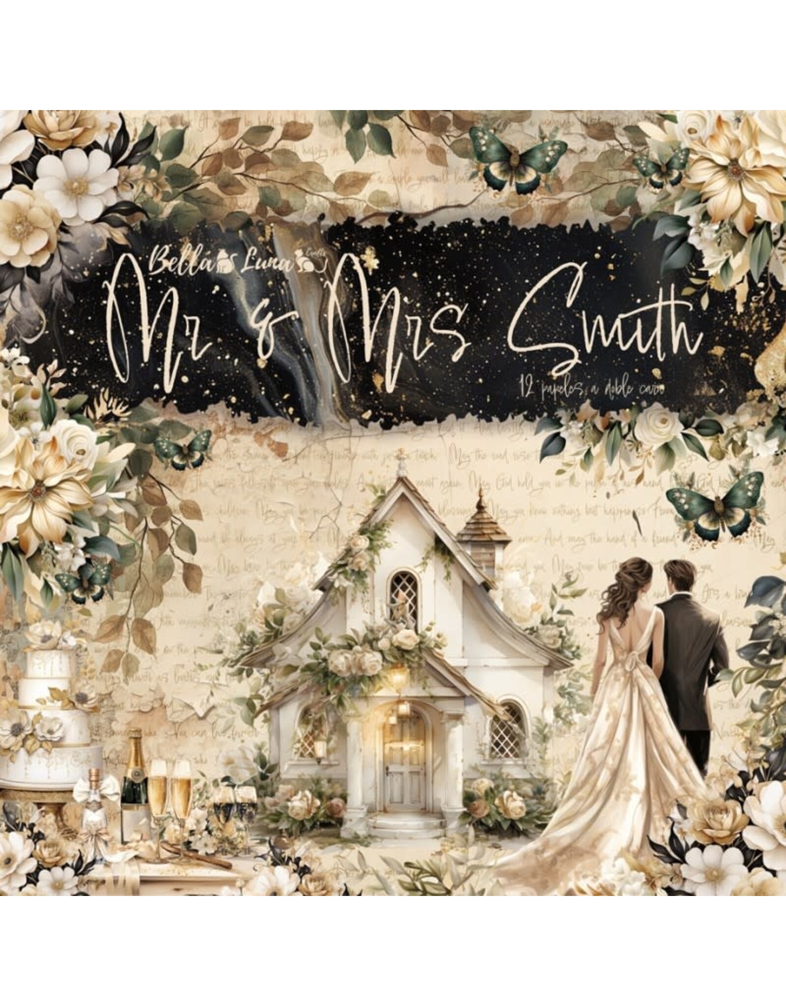 BELLA LUNA BELLA LUNA MR & MRS SMITH 12x12 COLLECTION PACK