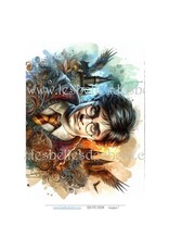LES BELLES DES BOIS LES BELLES DES BOIS IMAGINE 7 RICE PAPER