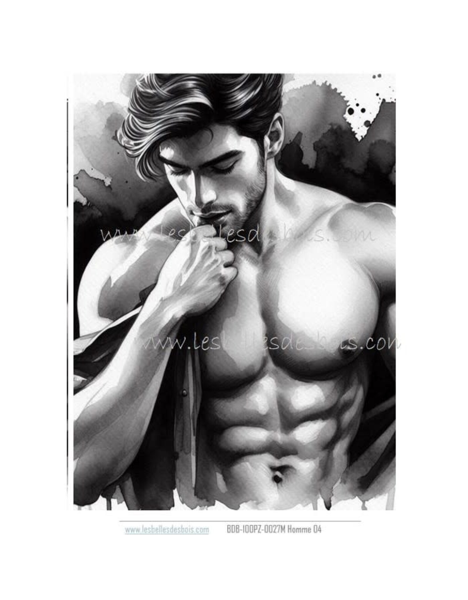 LES BELLES DES BOIS LES BELLES DES BOIS 100 HOMME 4 RICE PAPER