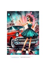 LES BELLES DES BOIS LES BELLES DES BOIS RETRO 1 RICE PAPER