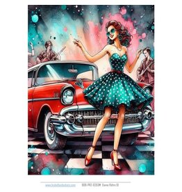 LES BELLES DES BOIS LES BELLES DES BOIS RETRO 1 RICE PAPER