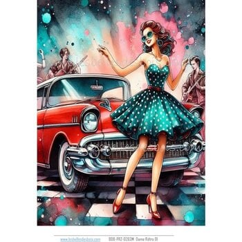LES BELLES DES BOIS LES BELLES DES BOIS RETRO 1 RICE PAPER