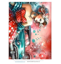 LES BELLES DES BOIS LES BELLES DES BOIS RETRO 2 RICE PAPER