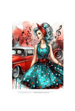 LES BELLES DES BOIS LES BELLES DES BOIS RETRO 3 RICE PAPER