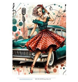 LES BELLES DES BOIS LES BELLES DES BOIS RETRO 5 RICE PAPER