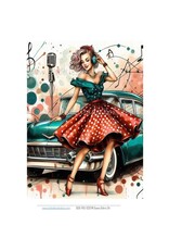 LES BELLES DES BOIS LES BELLES DES BOIS RETRO 5 SMALL RICE PAPER