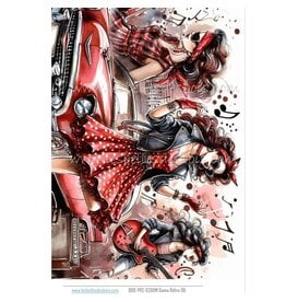 LES BELLES DES BOIS LES BELLES DES BOIS RETRO 6 RICE PAPER