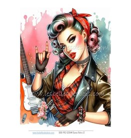 LES BELLES DES BOIS LES BELLES DES BOIS RETRO 12 RICE PAPER