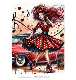 LES BELLES DES BOIS LES BELLES DES BOIS RETRO 15 RICE PAPER