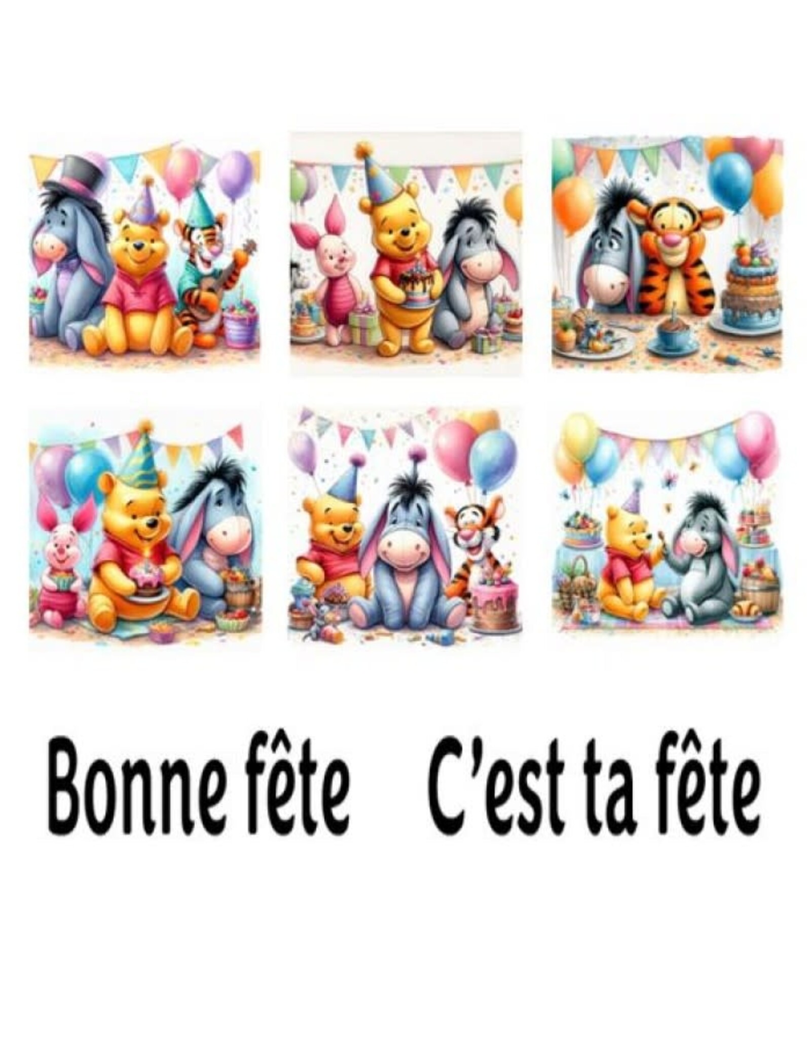 LES BELLES DES BOIS LES BELLES DES BOIS 2TOP WINNIE ET SES AMIS 1