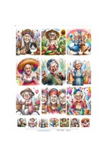 LES BELLES DES BOIS LES BELLES DES BOIS MEMY 2 CARD TOPPER