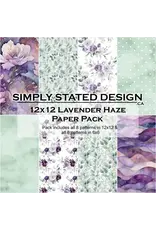 SIMPLY STATED SIMPLY STATED LAVENDER HAZE 12x12 PAPER PACK