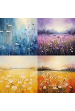 SIMPLY STATED SIMPLY STATED COLORFUL LANDSCAPES 10 12x12 CARDSTOCK
