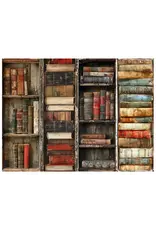 SIMPLY STATED SIMPLY STATED VINTAGE BOOKCASES 8.5x11 BOOKMARK SHEET
