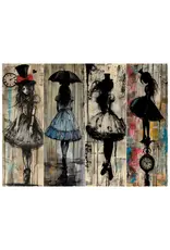 SIMPLY STATED SIMPLY STATED WE'RE ALL MAD HERE 8.5x11 BOOKMARK SHEET