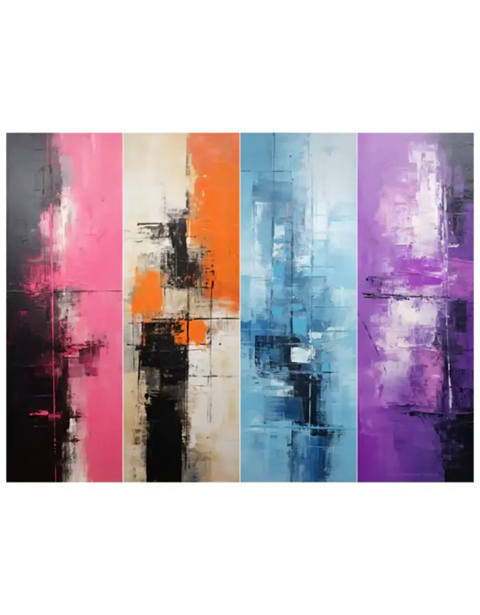 SIMPLY STATED SIMPLY STATED ABSTRACT 8.5x11 BOOKMARK SHEET