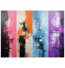 SIMPLY STATED SIMPLY STATED ABSTRACT 8.5x11 BOOKMARK SHEET