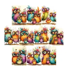 SIMPLY STATED SIMPLY STATED BIRD FAMILY 2.5x3.5 PROJECT BASE