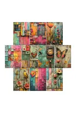 SIMPLY STATED SIMPLY STATED COLORFUL COLLAGE 2.5x3.5 PROJECT BASE
