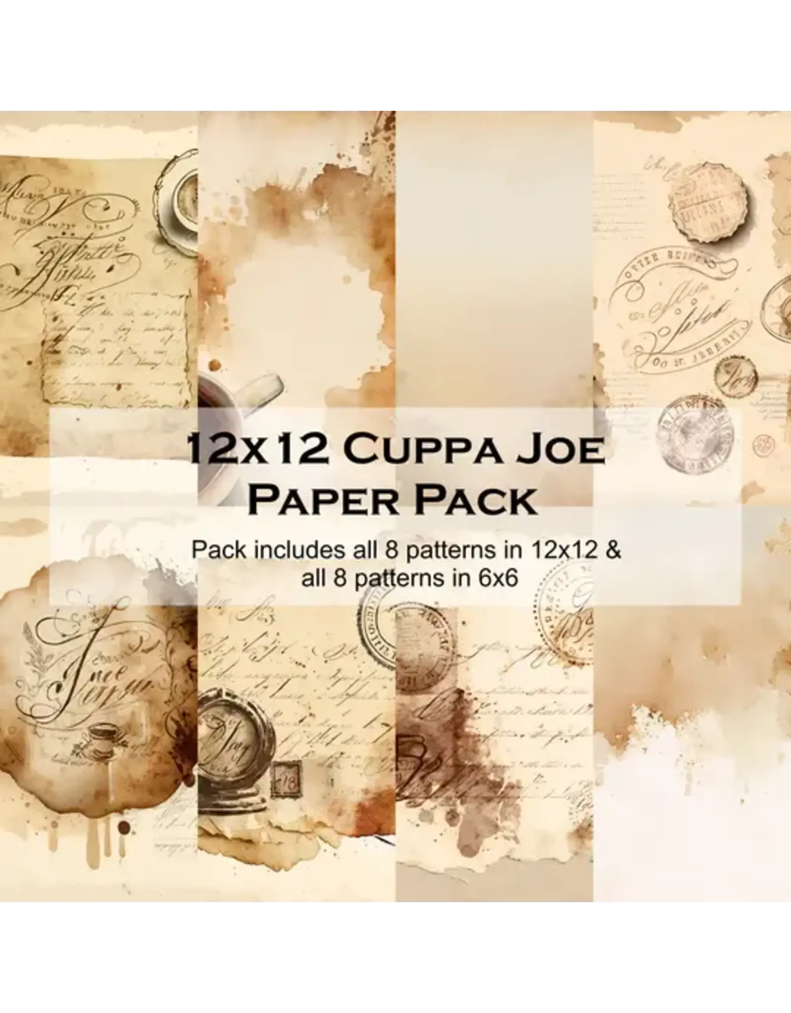 SIMPLY STATED SIMPLY STATED CUPPA JOE 12x12 PAPER PACK