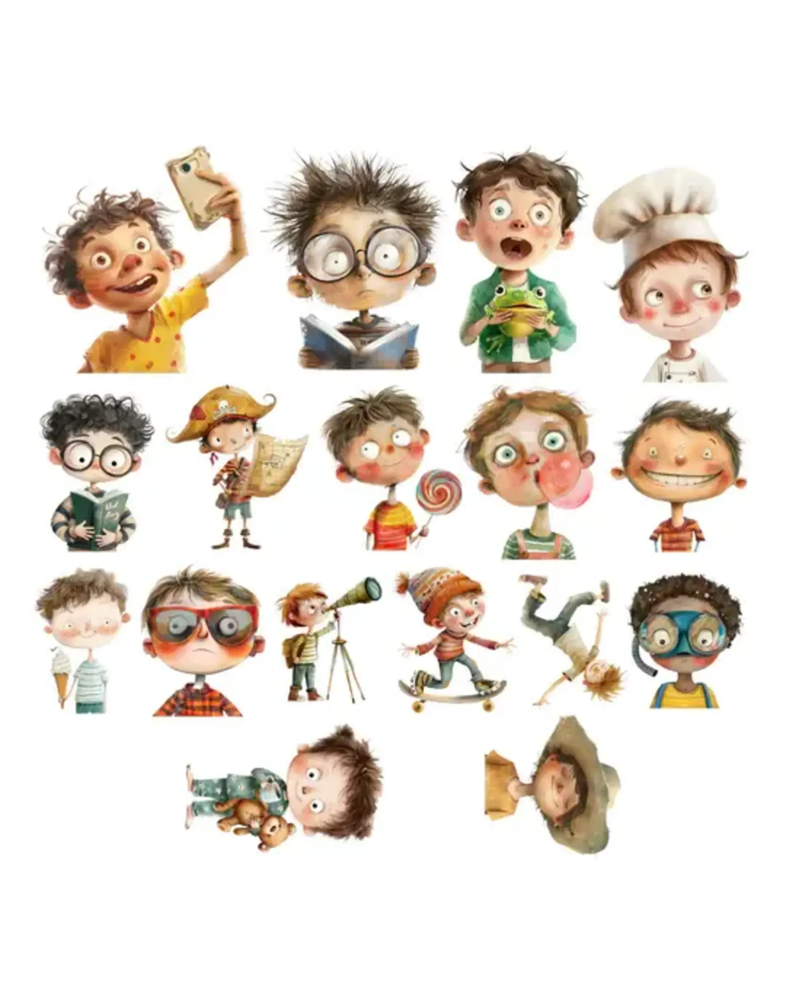 SIMPLY STATED SIMPLY STATED QUIRKY BOYS EPHEMERA