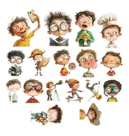 SIMPLY STATED SIMPLY STATED QUIRKY BOYS EPHEMERA