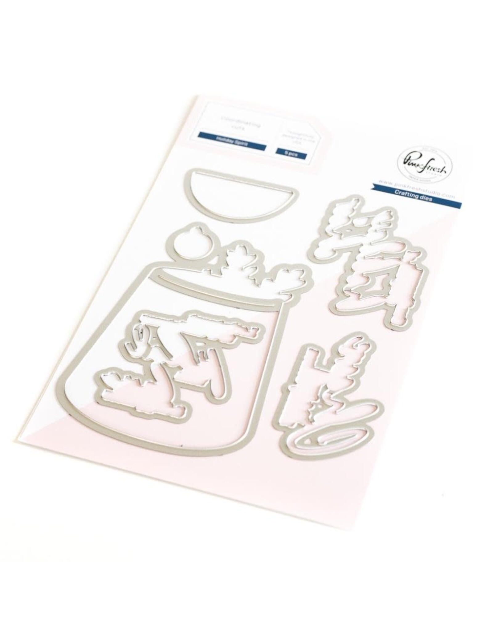 PINKFRESH PINKFRESH STUDIO HOLIDAY SPIRIT DIE SET