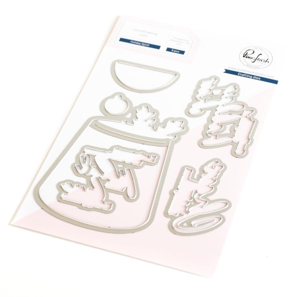 PINKFRESH PINKFRESH STUDIO HOLIDAY SPIRIT DIE SET