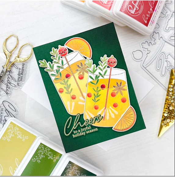 PINKFRESH PINKFRESH STUDIO HOLIDAY SPIRIT DIE SET