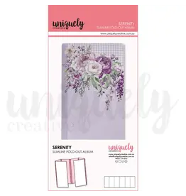 UNIQUELY CREATIVE UNIQUELY CREATIVE SERENITY SLIMLINE FOLD-OUT ALBUM