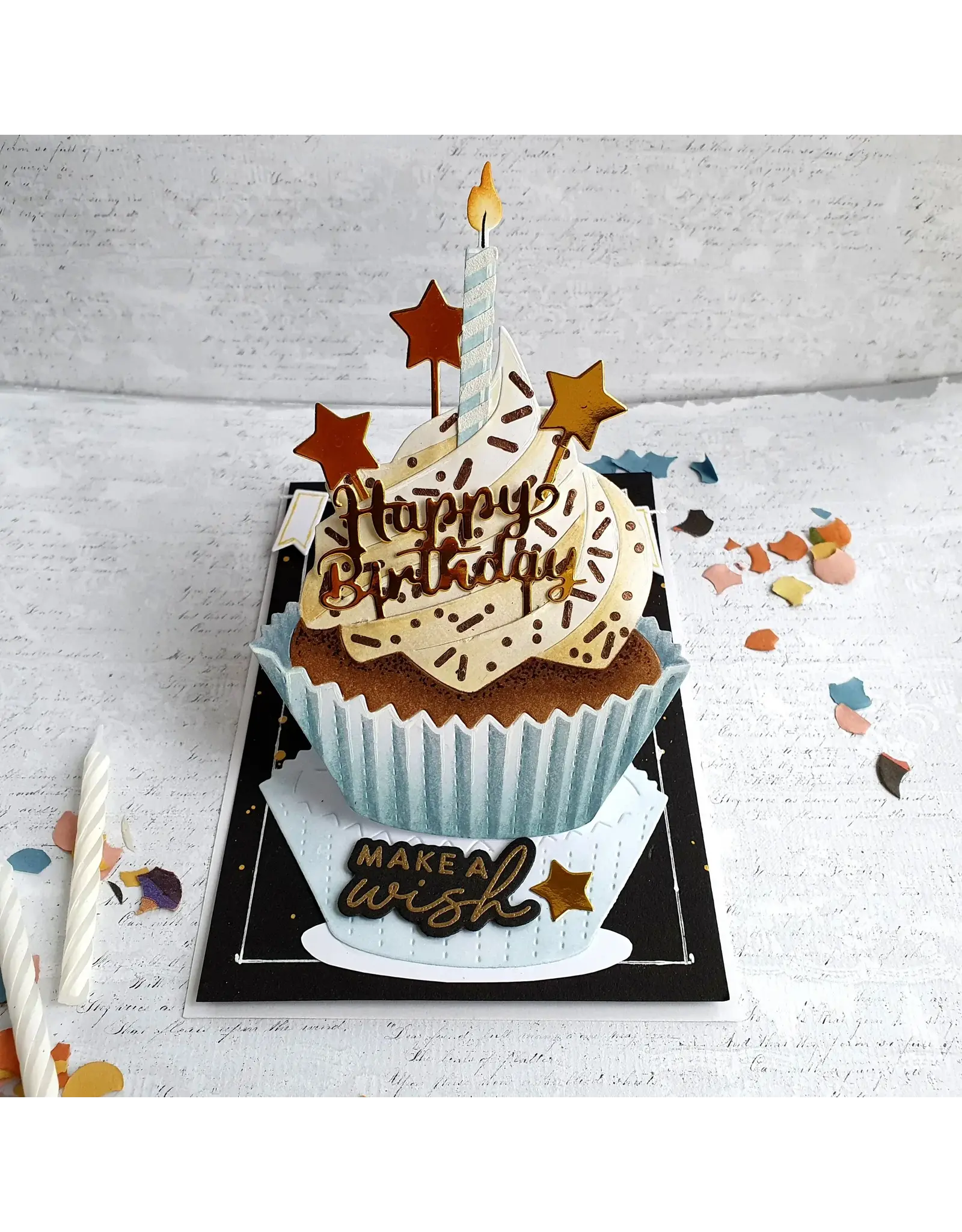 WAFFLE FLOWER WAFFLE FLOWER SWEET CUPCAKE DIE SET