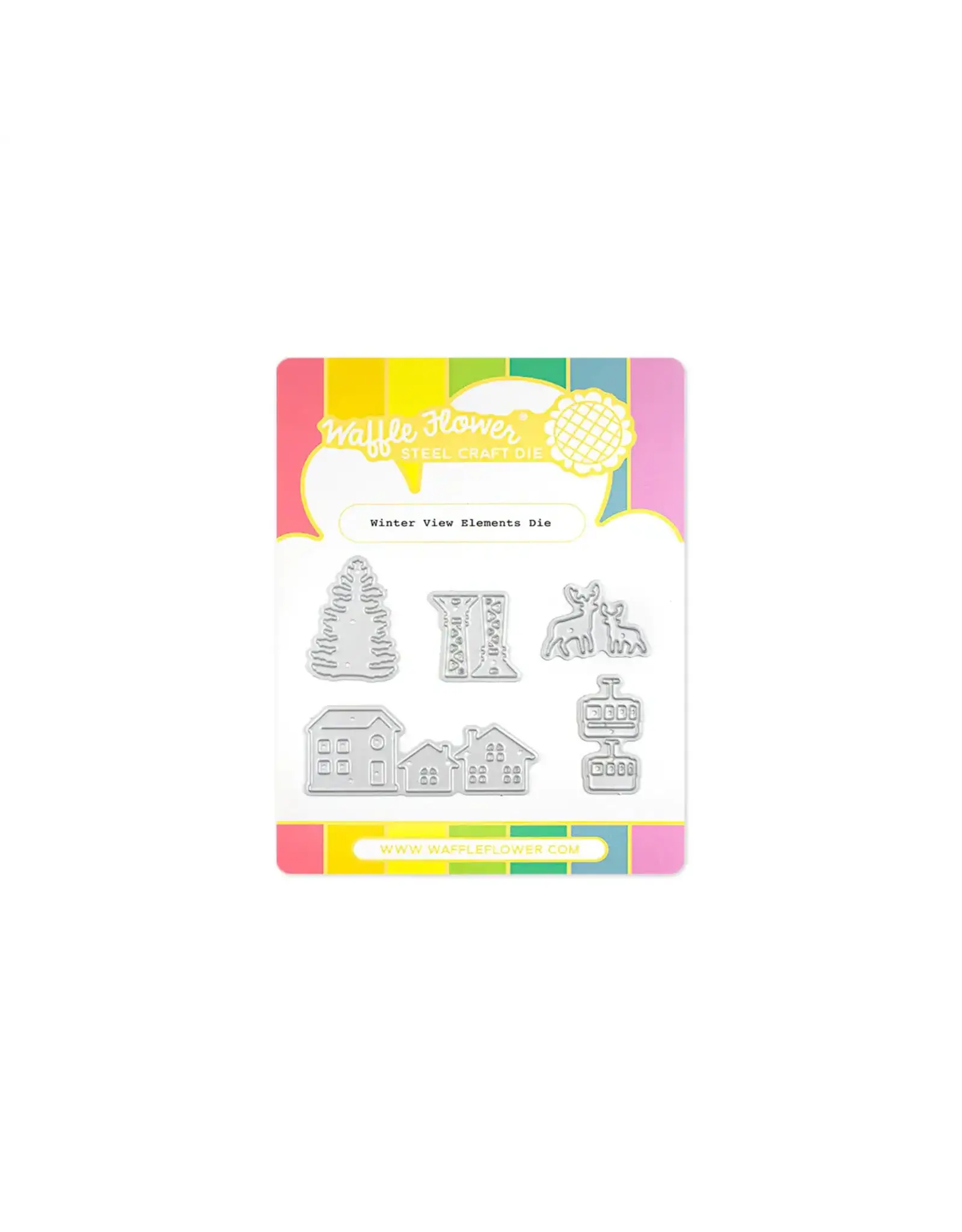 WAFFLE FLOWER WAFFLE FLOWER WINTER VIEW ELEMENTS DIE SET