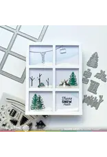 WAFFLE FLOWER WAFFLE FLOWER WINTER VIEW ELEMENTS DIE SET