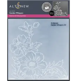 ALTENEW ALTENEW SERENE GARDEN 3D EMBOSSING FOLDER