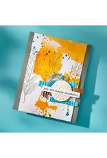 SPELLBINDERS SPELLBINDERS BETTERPRESS DINA WAKLEY MODERN BOTANICALS COLLECTION GROWING PRESS PLATES & DIE SET