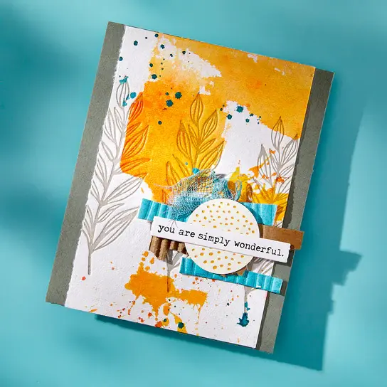 SPELLBINDERS SPELLBINDERS BETTERPRESS DINA WAKLEY MODERN BOTANICALS COLLECTION GROWING PRESS PLATES & DIE SET