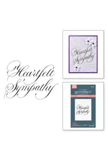 SPELLBINDERS SPELLBINDERS BETTERPRESS PAUL ANTONIO COPPERPLATE HEARTFELT SYMPATHY PRESS PLATE