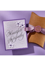 SPELLBINDERS SPELLBINDERS BETTERPRESS PAUL ANTONIO COPPERPLATE HEARTFELT SYMPATHY PRESS PLATE