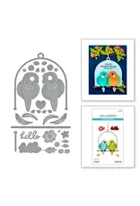 SPELLBINDERS SPELLBINDERS CHEERFUL CHIRPS COLLECTION PRETTY BIRDS DIE SET