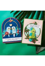 SPELLBINDERS SPELLBINDERS CHEERFUL CHIRPS COLLECTION PRETTY BIRDS DIE SET