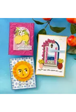 SPELLBINDERS SPELLBINDERS DOLCE VITA COLLECTION LEMON FRESCO 3D EMBOSSING FOLDER