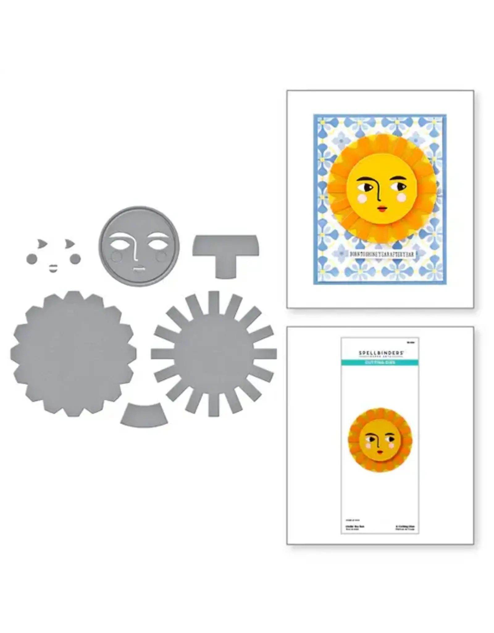 SPELLBINDERS SPELLBINDERS DOLCE VITA COLLECTION UNDER THE SUN DIE SET