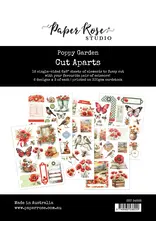 PAPER ROSE PAPER ROSE POPPY GARDEN CUT APARTS