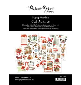 PAPER ROSE PAPER ROSE POPPY GARDEN CUT APARTS
