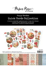 PAPER ROSE PAPER ROSE POPPY GARDEN QUICK CARDS KIT