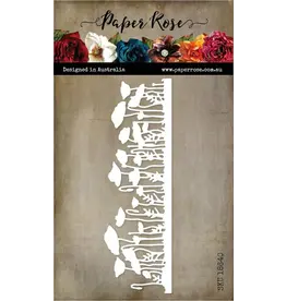 PAPER ROSE PAPER ROSE POPPY FIELD BORDER DIE