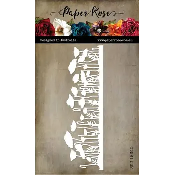 PAPER ROSE PAPER ROSE POPPY FIELD BORDER DIE